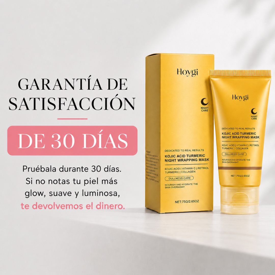 Hoygi™| Mascarilla de Noche con Colágeno & Ácido Kójico