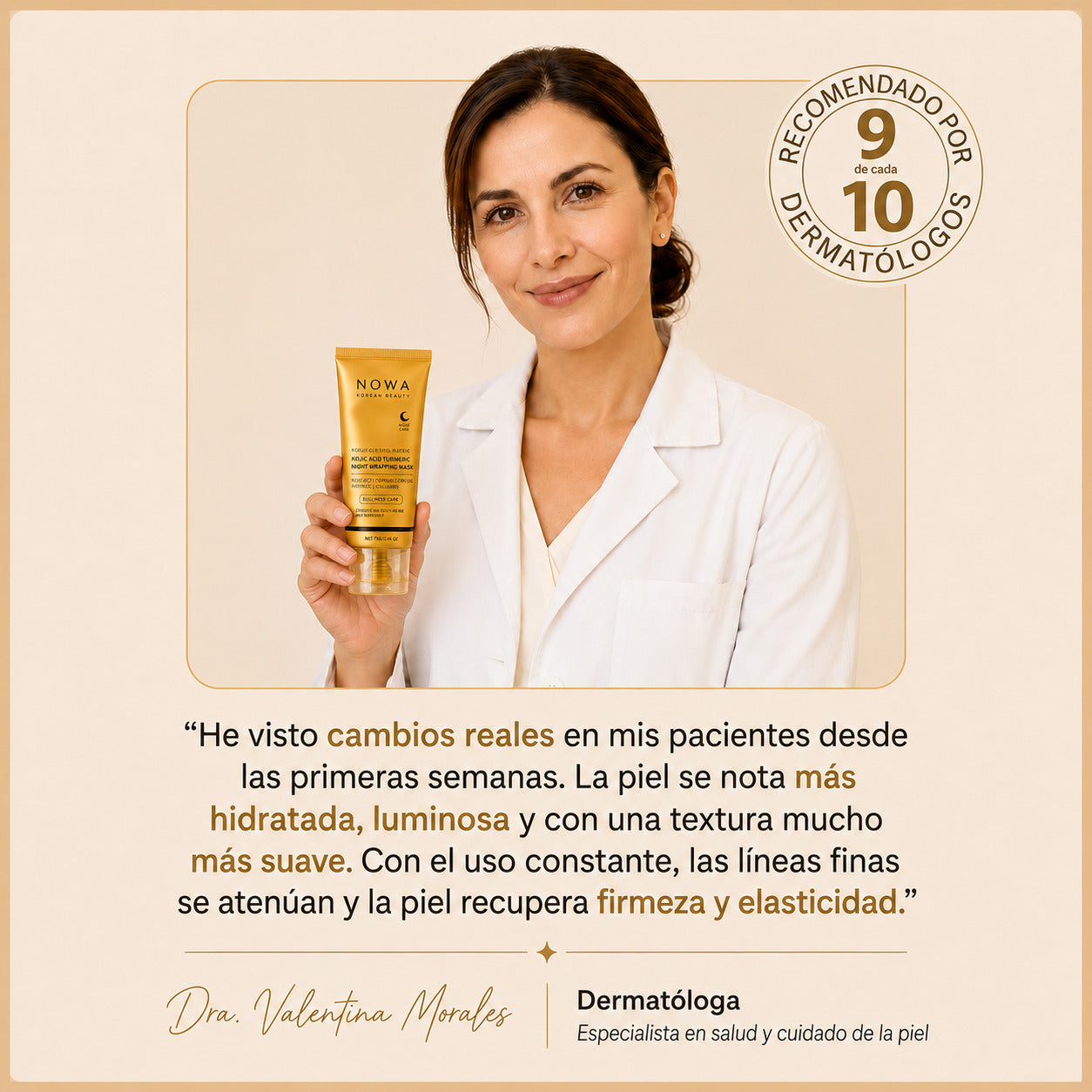 NOWA™| Mascarilla Nocturna para una Piel Glow y Luminosa