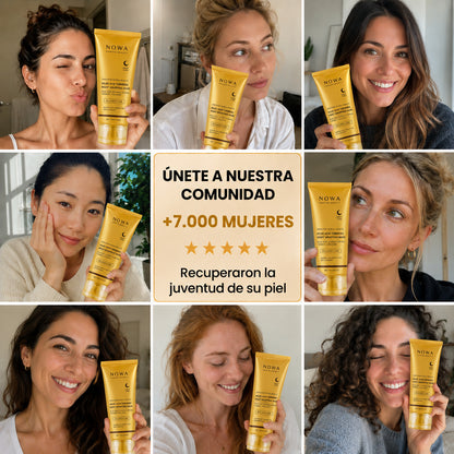 NOWA™| Mascarilla Nocturna para una Piel Glow y Luminosa