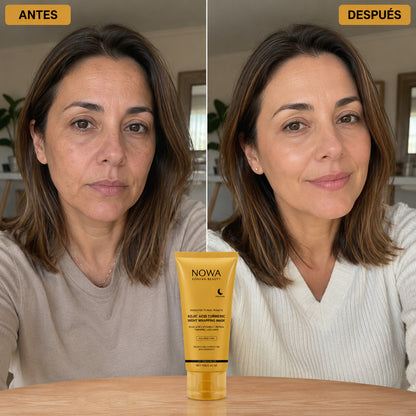 NOWA™| Mascarilla Nocturna para una Piel Glow y Luminosa
