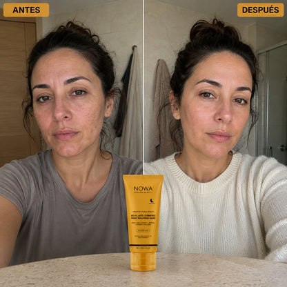 NOWA™| Mascarilla Nocturna para una Piel Glow y Luminosa